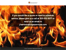 Tablet Screenshot of cogasservices.com